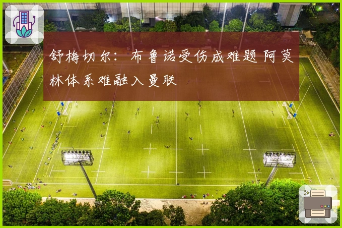 舒梅切尔：布鲁诺受伤成难题 阿莫林体系难融入曼联